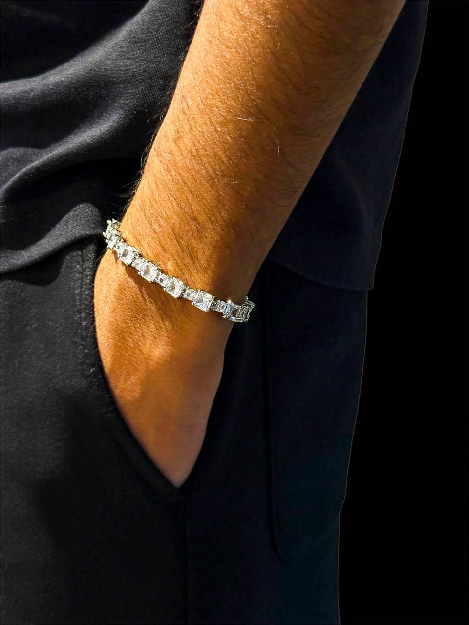 Kayra™ Gold Cube Bracelet