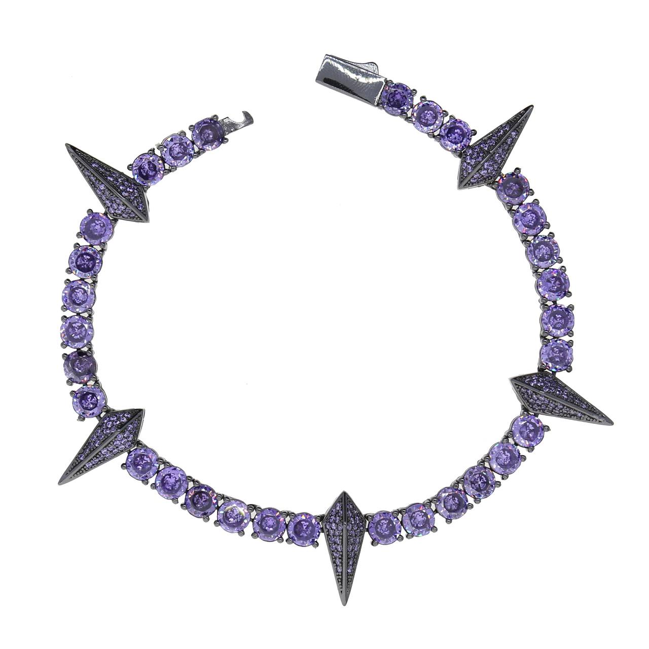 Kayra™ Amethyst Thorn Bracelet