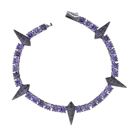Kayra™ Amethyst Thorn Bracelet